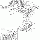 0975677 600 XCR Front suspension and ski 600 xcr 0975677, 600 xcr ...