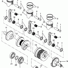 0975378 ULTRA TOURING Piston and crankshaft ultra touring 0975378 and eu...