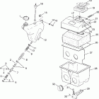 0971660 440 XCR Масляный бак и воздуховод
