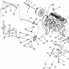 E971776 EURO 600 XC Крепление двигателя
