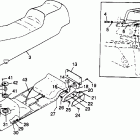0973357 XLT TOURING Seat and gas tank xlt touring 0973357 and european...