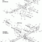 0970556 XLT SKS Rail mounting (suspension) xlt 0970756, xlt sks 09...