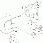 0971766 700 XC Exhaust system 700 xc 0971766