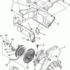 0971643 XCF Blower housing and recoil starter xcf 0971643