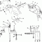 0975677 600 XCR Console and wire harness 600 xcr 0975677, 600 xcr ...