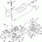 H975782 STORM S.E. Seat and gas tank storm 0975782, storm s.e. h97578...
