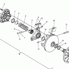 E971776 EURO 600 XC Drive clutch 600 xc 0971776 and european 600 xc e9...
