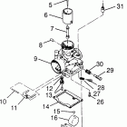 0970761 SUPER SPORT Carburetor super sport 0970761
