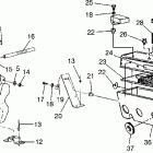 E971776 EURO 600 XC Масляный бак и воздуховод