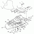 E972761 EURO TRAIL Hood  trail 0972761, european trail e972761,  trai...