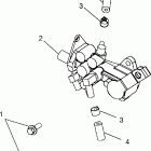 0971766 700 XC Oil pump 700 xc 0971766