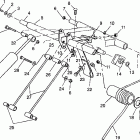 H975782 STORM S.E. Rear torque arm storm 0975782, storm s.e. h975782,...