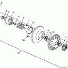 H975782 STORM S.E. Driven clutch storm 0975782, storm s.e. h975782, e...