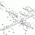 0970443 SPORT Rail mounting suspension (touring)