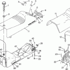 E970566 EURO 700 SKS Seat and gas tank