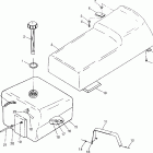 E972061 EURO WIDETRAK GT Seat and gas tank