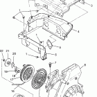 E972061 EURO WIDETRAK GT Blower housing & recoil starter widetrak gt 097206...