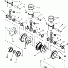 0976676 XLT SP Поршень и коленвал
