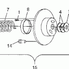E972061 EURO WIDETRAK GT Driven clutch widetrak gt 0972061 and european wid...