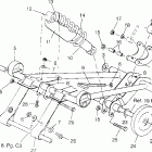 E972761 EURO TRAIL Front torque arm (trail) trail 0972761 and europea...