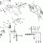 H975782 STORM S.E. Console and wire harness storm 0975782, storm s.e....
