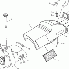 0971766 700 XC Seat and gas tank 700 xc 0971766
