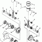 E972761 EURO TRAIL Piston and crankshaft trail 0972761, european trai...