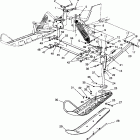 0960556 XLT SKS Front suspension and ski xlt rmk 0960956, xlt sks ...