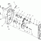 0961660 440 XCR Chaincase 440 xcr 0961660