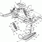 0961676 600 XCR Front suspension and ski 600 xcr 0961676 and europ...