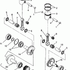 0963365 CLASSIC TOURING Piston and crankshaft classic touring 0963365 and ...
