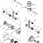 0960243 SPORT TOURING Piston and crankshaft sport 0960443, sport touring...