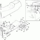 E963357 EURO XLT TOURING Seat and gas tank xlt touring 0963357 and european...