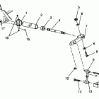 0961660 440 XCR Torsion bar 440 xcr 0961660