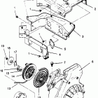 0960243 SPORT TOURING Blower housing and recoil starter sport 0960443, s...