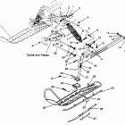 E963433 EURO LITE Front suspension and ski lite 0963433, euro lite e...