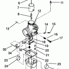 0961676 600 XCR Carburetor 600 xcr 0961676 and european 600 xcr e9...