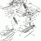 0962574 500 EFI SKS Front suspension and ski 500 efi sks 0962574, 500 ...