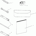 0961760 XCR 440 SP Tool kit 440 xcr sp 0961760