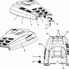 0961676 600 XCR Капот