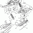0962564 500 CARB SKS Front suspension and ski 500 carb sks 0962564,  eu...