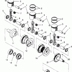 0960556 XLT SKS Piston and crankshaft xlt rmk 0960956, xlt sks 096...