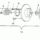 0966768 RXL Driven clutch rxl 0966768