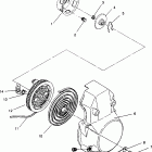 0963365 CLASSIC TOURING Recoil starter classic touring 0963365 and europea...