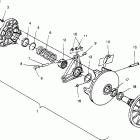0962574 500 EFI SKS Drive clutch 500 efi sks 0962574, 500 efi rmk 0962...