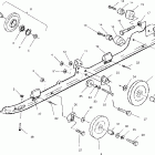 0971758 600 XC Rail mounting (suspension)