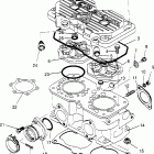 0961760 XCR 440 SP Cylinder 440 xcr sp 0961760