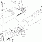 0960243 SPORT TOURING Seat and gas tank sport 0960443, sport touring 096...