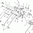 0960743 SUPER SPORT Rear torque arm super sport 0960743