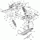 E963357 EURO XLT TOURING Front suspension and ski xlt touring 0963357 and e...